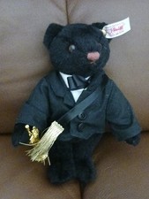 Steiff Very Rare New Orleans Teddy Bear Band Leader Limted Edition 7 Inches
