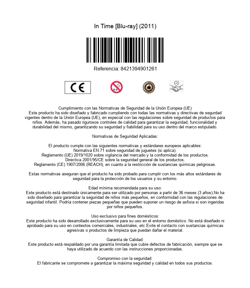 In Time [Blu-ray] (2011) - Image 3 of 3