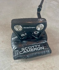 LIMITED EDITION - Scotty Cameron Phantom Black 9.2R Putter - 35” Mint Condition