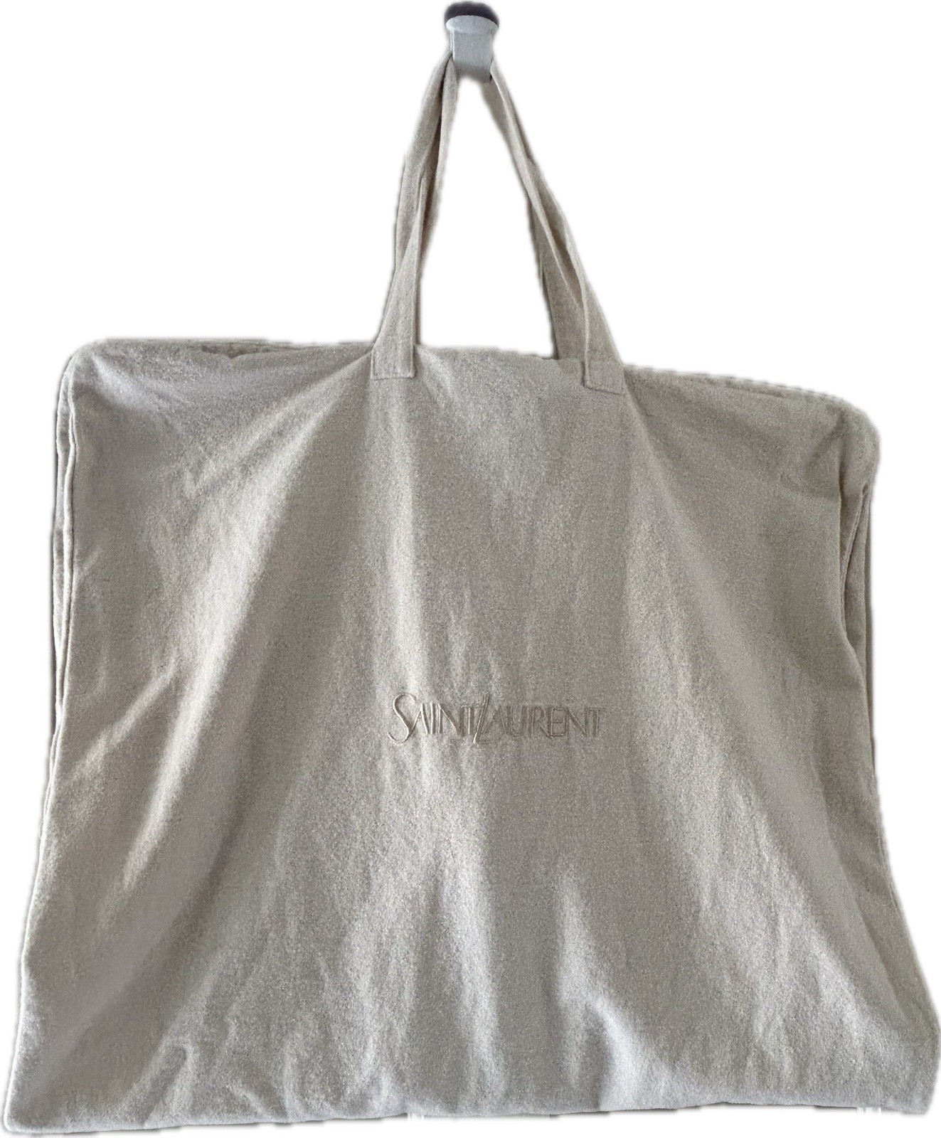 SAINT LAURENT Borsa Protettiva Tuta Abito Tessuto Resistente 42" x 23"