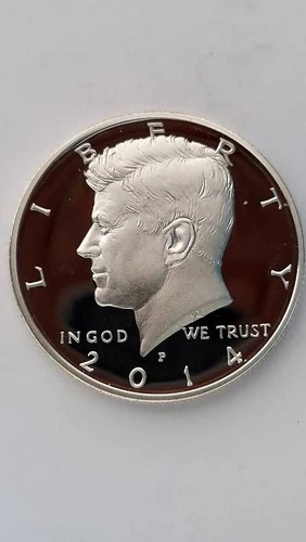 2014-P United States, Proof Silver, Kennedy Half Dollar