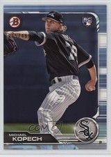 2019 Bowman Sky Blue 265/499 Michael Kopech #75 Rookie RC 17hq