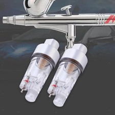 2 Pieces Airbrush in Line Water Separator Professional Airbrush Accessories