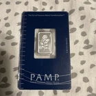PAMP SUISSE ROSA ROSE 5 GRAM .999 FINE SILVER BAR SEALED