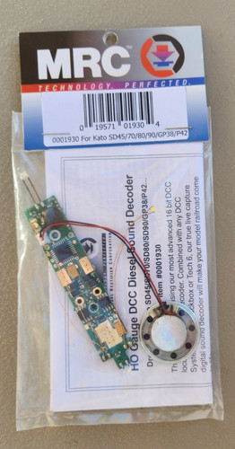 Decodificador de sonido MRC 0001930 HO para KATO SD45/70/80/90/GP38/P42 | Condition: New: Other (See Details)