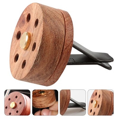 1pc Holzdiffusor-Auto Weihrauch Holz-Parfüm-Diffusor im Auto schmücken