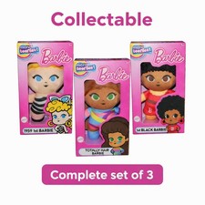 Barbie Micro Teenies Plush Set of 3 1959 First Black Totally Hair NEW Sealed
