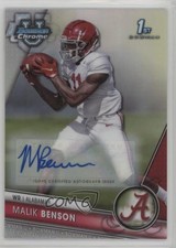 2023 Bowman U Chrome Prospect Refractor 123/499 Malik Benson #45 Auto 0yp5