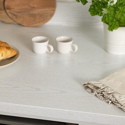 d-c-fix Pearlwood weiß selbstklebende Vinylfolie