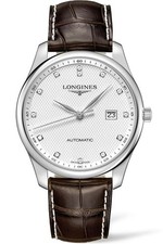 Longines Master Collection 42mm Silver Dial Leather Men's Watch L2.893.4.77.3 5