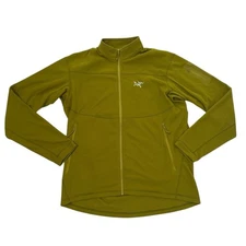 Arc’Teryx Men’s Delta Lt Jacket Full Zip Olive Green Outdoors Size Extra Large