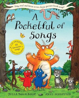 A Pocketful of Songs: book and CD featuring ten ... by Donaldson, Julia Hardback