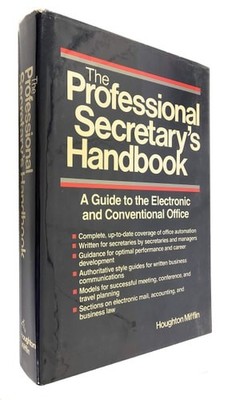 Professional Secretary's Handbook by Harris, Robert W., Good Book