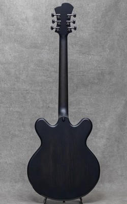 Victor Baker Guitars Model 35 Chambered Semi-hollow Black Smoke