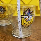 F.C.S.H Ebenhausen 1965 German Beer Glasses Set of 2 Crest Logo  — photo 6