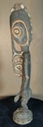 RARE 19th Century East Sepik River Hook Figure Fertility Statue 23" Cowrie Shell — photo 2