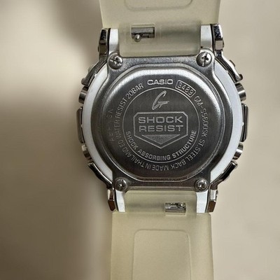 Casio G-Shock GM-S5600SK-7DR Clear Silver Stylish Durable Watch | eBay