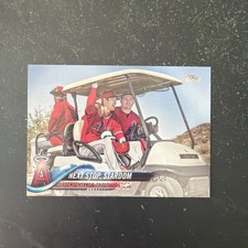 2018 Topps Update Shohei Ohtani RC & Mike Trout US158 Next  Stop, Stardom