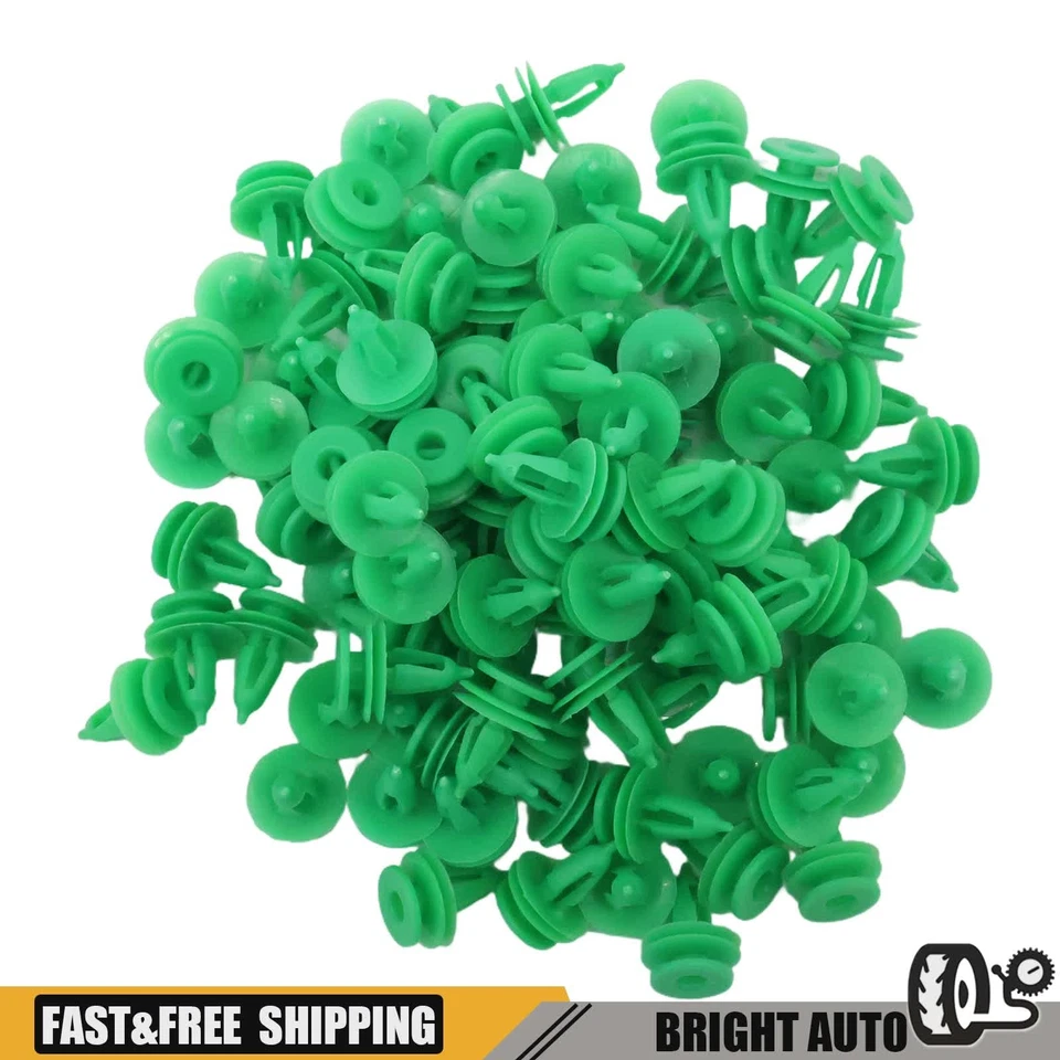 6503204 Para Chrysler Cirrus Voyager 100 Piezas Panel de Puerta Clip Borde Sujetador EE. UU. Foto 2 de 4