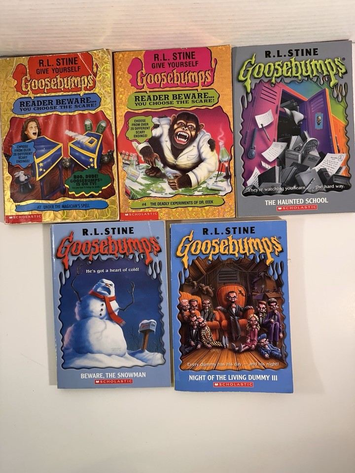 Goosebumps RL Stine Book Lot Of 20 Fear Street Episodes Series 2000 ...