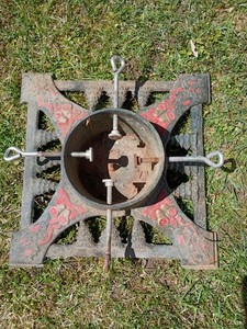 Antique Cast Iron Christmas Tree Stand