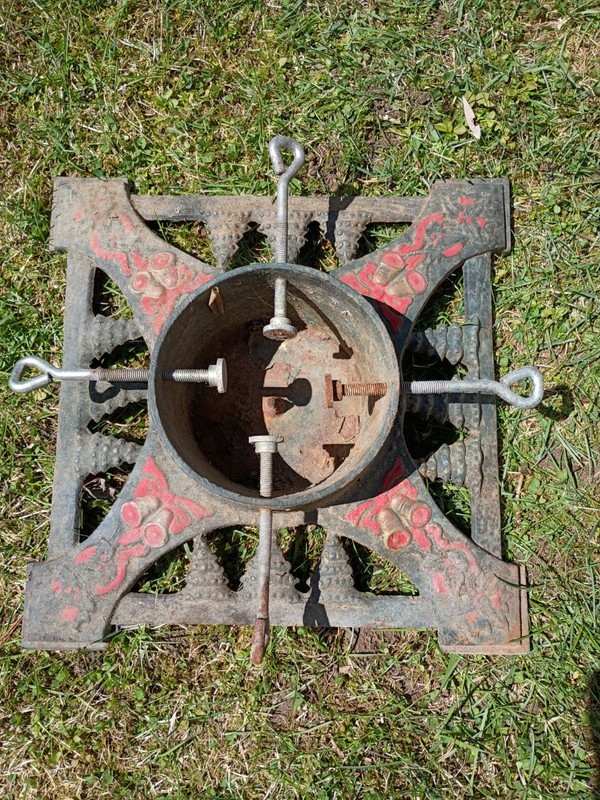 Antique Cast Iron Christmas Tree Stand