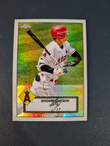 2021 Topps Chrome 1952 Topps Redux Shohei Ohtani TC52-43 Mint