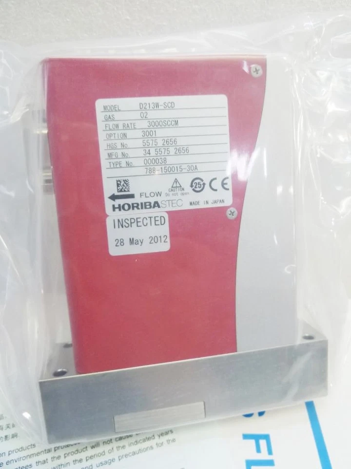 NEW Horiba STEC D213W-SCD Digital Mass Flow Module 3000 SCCM Gas O2 | NEW SEALED - Image 2 of 4
