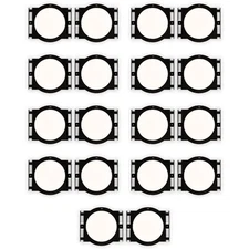 Theater Solutions RK6C In Ceiling Rough In Kit for 6.5" Speakers 9 Pair Pack
