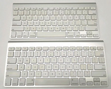 Lot of 2 Apple A1314 Wireless Bluetooth Magic Keyboard Silver No Batteries WC032