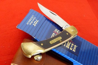 Schrade Old Timer USA 5" Closed 7OT Cave Bear lockback Lock Blade knife MIB