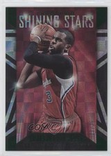 2014-15 NBA Hoops Shining Stars Holo Green 13/25 Chris Paul #13 5ir