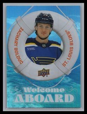 2024-25 Upper Deck #WA-17 Zachary Bolduc Welcome Aboard Rookie RC STL Blues