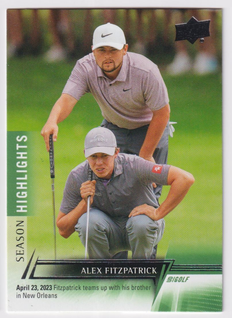 2024 Upper Deck Alex Fitzpatrick #99