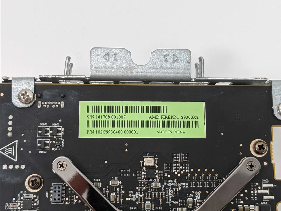 AMD FirePro S9300 X2 8GB HBM Graphic Accelerator Card Server Gen3 GPU PCI-E 3.0 - Image 4 of 4