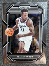 2023 Panini Prizm Draft Picks Base RC Rookie Adama Sanogo UCONN