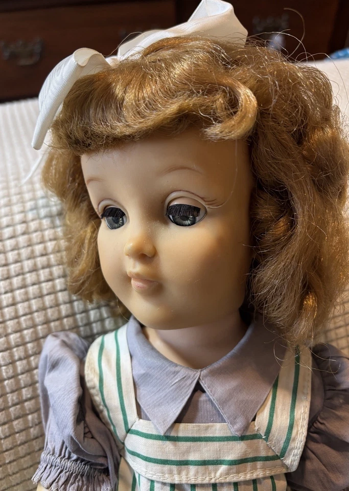 "HARRIETT HUBBARD AYERS - MUÑECA IDEAL 21"" TODO ORIGINAL, MUÑECA DE MAQUILLAJE ESPECIAL AÑOS 50". Foto 3 de 4