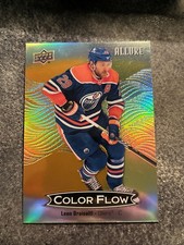 Leon Draisaitl 2024-25 Upper Deck Allure - Color Flow #CFL-27 Orange Yellow