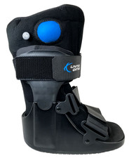 United Ortho USA14115 Short Air Cam Walker Fracture Boot Black Extra Small Boot