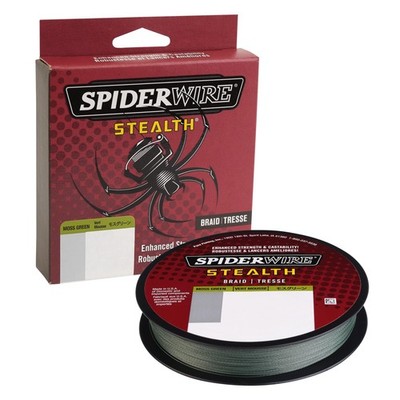 SpiderWire Stealth  Superline, Moss Green, 65lb | 29.4kg, 300yd, Green