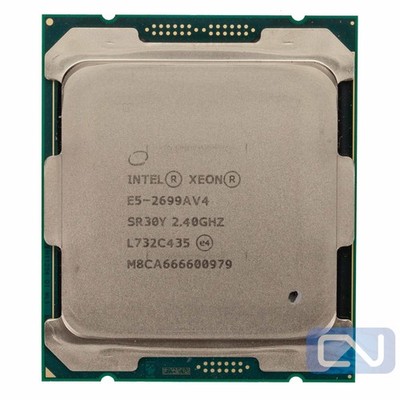 Intel Xeon E5-2699A V4 2.4GHz 22 Cores 55 MB SR30Y LGA2011-3 B-Grade CPU
