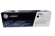 Genuine HP 312A Black Toner Cartridge (CF380A) Brand New Sealed