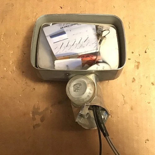 1971-78 Cadillac Eldorado & 1971-76 Deville LH Thermometer Outside Mirror OEM