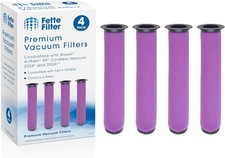 Vacuum Filter Compatible with Bissell AirRam K9 Cordless Vacuum 2524 and 25241.