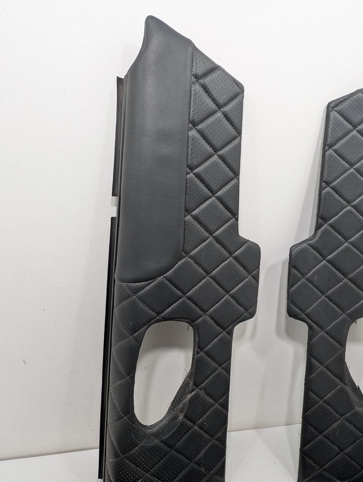 2000 2001 GMC Jimmy BLACK DIAMOND EDITION LOGOTIPO Painel de Porta Acabamento Superior - Lote de 4 - Imagem 4 de 4