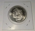 1880 S Morgan Silver Dollar Proof Like Gem BU San Francisco Mint Coin