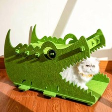 1 PC Thickened Felt Cat Bed House Hideaway Condo Perch Indoor Cat Resting