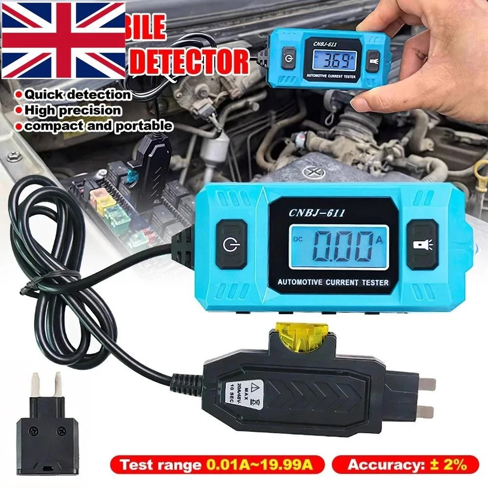 Portable Automotive Circuit Fault Probe Tester,High-Precision Current Tester UK