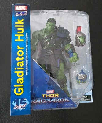 Marvel Select Gladiator Hulk  Ragnarok Diamond Select Actionfigur 20cm MCU Neu