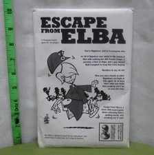 ESCAPE FROM ELBA Cheapass board game Napoleon exile NWT escape